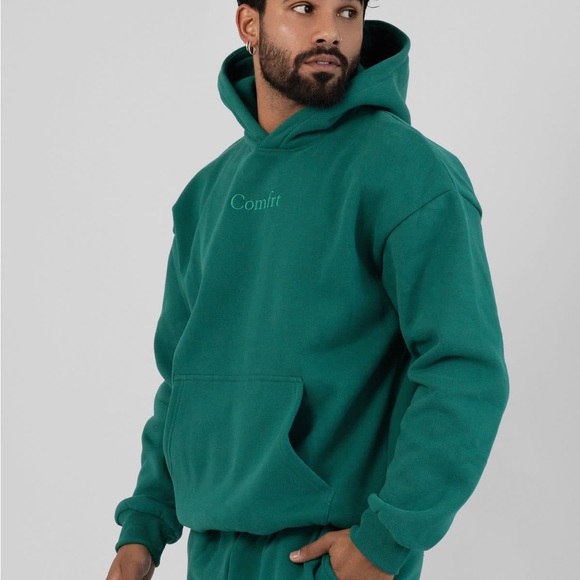 NEW Comfrt Signature Hoodie Teal 3XL - Picture 1 of 2